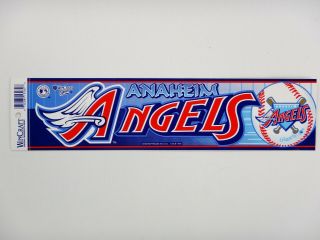 Anaheim Angels Bumper Sticker/strip (major League Baseball) (wincraft)