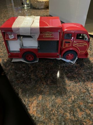 Danbury 1/24 Scale 1950’s Campbell’s Soup Delivery Truck No Title. 2