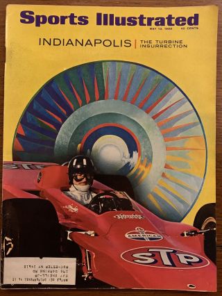 Sports Illustrated May 13 1968 Auto Racing Indianapolis The Turbine Insurrection