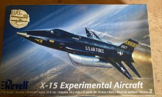 Revell X - 15 Experimental 1:72 Scale Aircraft 100th Anniversary Of Flight