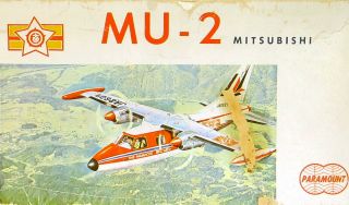 - - Rare 1/72 Paramount Mitsubishi Mu - 2 Japanese Twin (otaki Molds)