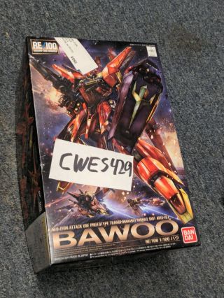 Bandai Re/100 1/100 Amx - 107 Bawoo Model Kit Zz Gundam Ban210512