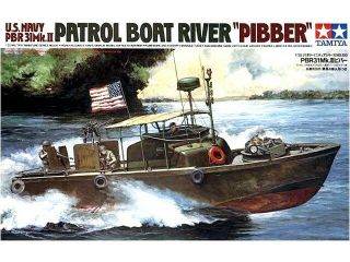 1/35 Tamiya Pibber Us Navy Pbr31 Mk.  Ii Patrol Boat River - Shrink Wrap