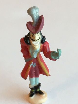 Vintage Bluebird Disney Polly Pocket Peter Pan Neverland Captain Hook Figure