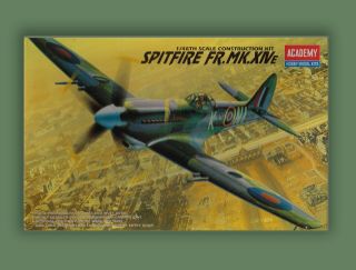 Academy Spitfire Fr.  Mk.  Xive 1/48 Scale Model Airplane Kit 2161 Parts