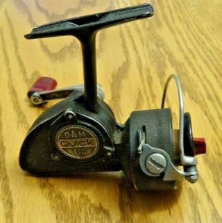 Vintage Dam Quick 110 Ultra Light Spinning Reel Made In W.  Germany