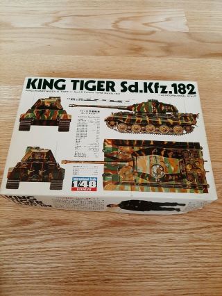 Bandai 1:48 King Tiger Sd.  Kfz.  182