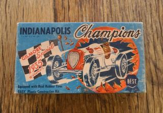 Vintage Best Plastics Indy 500 Gilmore Special 1935 Model Car Kit 1940s 1/32?