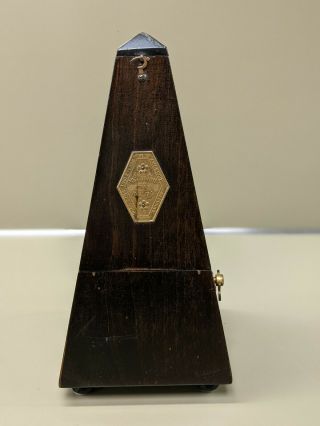 Vintage Seth Thomas Metronome De Maelzel Pyramid 309