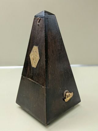 Vintage Seth Thomas Metronome De Maelzel Pyramid 309 3