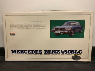Arii 1/24 Mercedes Benz 450slc Motorized Model Kit A - 251 (inside)