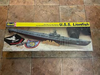 Revell Uss Lionfish Submarine Model Kit