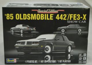 Vintage 1985 Oldsmobile Olds 442 Fe3 - X Show Car Revell Model Kit 1:25 Scale
