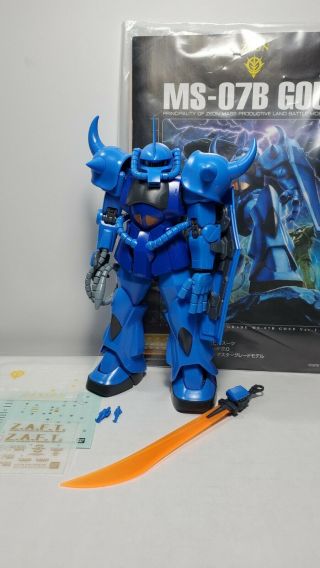 Master Grade Gundam 1/100 Gouf Ms - 07b Ver.  2.  0 (or Custom)