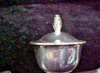 Antique Tiffany Sterling Silver Saccharin Gold Wash Bowl 23764