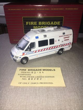 Fire Brigade Models Fbm Mercedes Benz Sprinter Hampshire Police Roads Policing