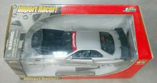 Jada Toys Import Racer 1:24 Nissan Skyline GTR R34 Silver Motorex 2