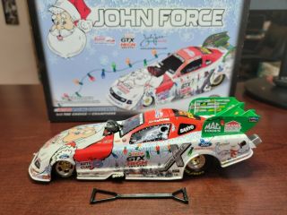 2008 John Force Summit Raceway Park " Christmas Car " 1:24 Action Nhra Funny Car