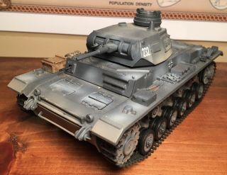 Ultimate Soldier 21st Century Fov Diecast 1:32 German Panzer Iii Tank