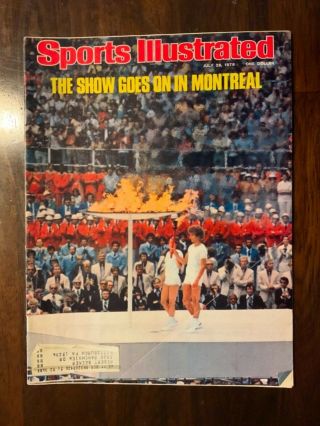 Sports Illustrated - July 26,  1976 Olympics Canada The Show Goes On In Montreal