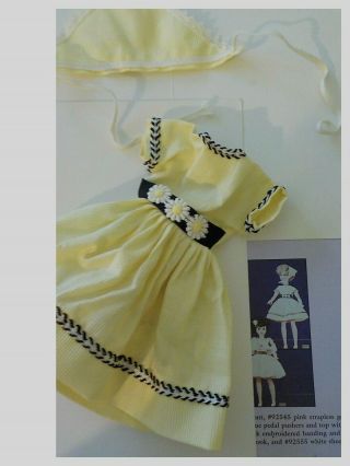 RARE,  HTF Vintage Vogue Tagged Outfit 92547 Circa 1963 MINTY 2