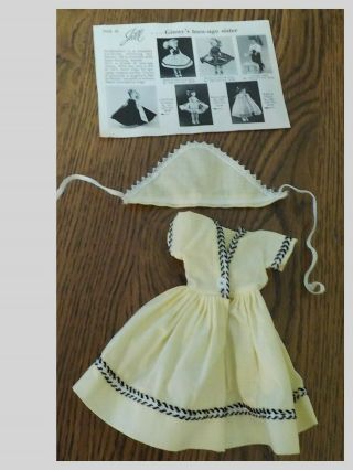 RARE,  HTF Vintage Vogue Tagged Outfit 92547 Circa 1963 MINTY 3