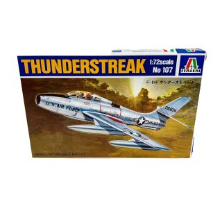 F - 84f Thunderstreak 1:72 Scale No 107 Kit By Italeri