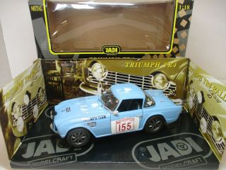 Jadi Modelcraft 1/18 Triumph Tr4 Rally 1964 155 Jm - 98093