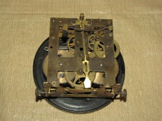 Antique Gustav Becker German Wall Clock Movement (p 42) With Dial