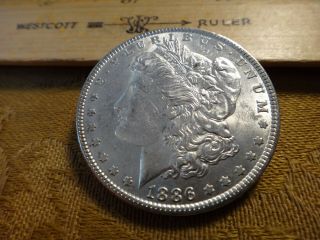 1886 United States Morgan Silver Dollar $1 - - S&h Usa