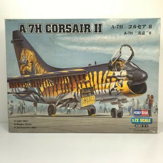 Hobby Boss A - 7h Corsair Ii 1/72 Scale Model Kit No.  87206 Open Box