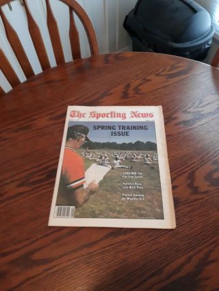 March 3,  1979 - The Sporting News - Baltimore Orioles Spring Training (nm)