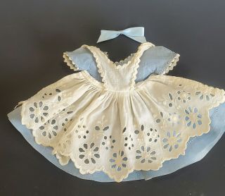 Vintage 1955 Madame Alexander Alice In Wonderland Outfit