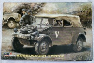 Hasegawa 1/35 German Volkswagen Kubelwagen Type 82 Vehicle