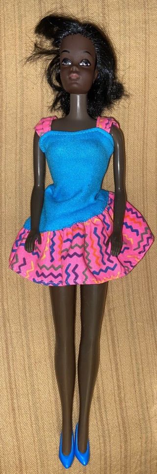 Vintage 1966 Mattel Barbie Twist Waist African American Aa Doll