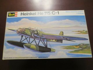 1/72 Revell England Heinkel He 115 C - 1 (1977 Issue)