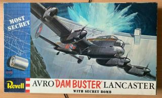 1/72 Ww2 Bomber : Avro Lancaster " Dambusters " H202 : Revell No Instr.