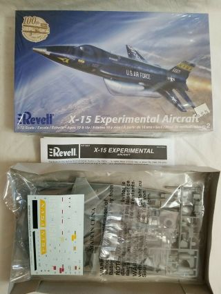 2006 Revell 85 - 5247 X - 15 Experimental Aircraft - 1/72 Scale Plastic Model Kit