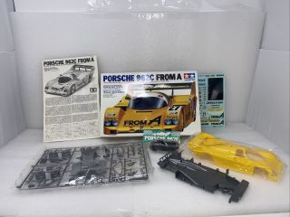 1/24 Tamiya Porsche 962c From A Kit 24089 1000