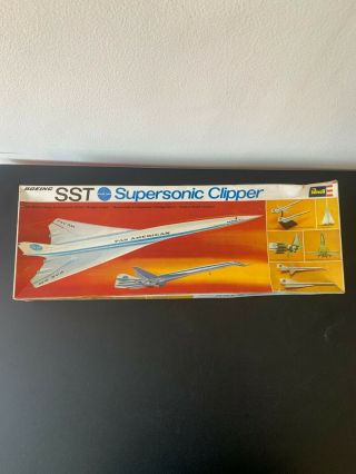Revell Boeing Sst Supersonic Clipper Two 18 " Planes Model Kit