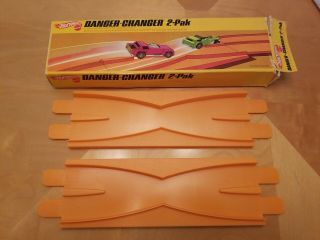 Hot Wheels Danger Changer 2 Pak In Open Box 1970 Mattel Redline Sizzlers