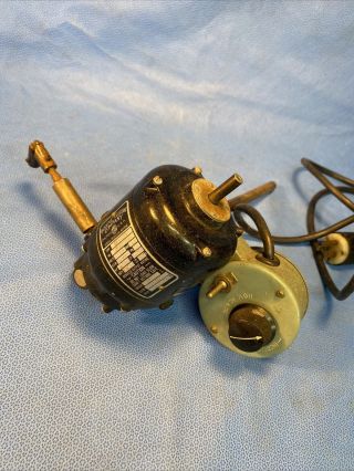 Vintage Antique Bodine Electric Co.  Nse - 11r,  U0521023 10:1 Speed Reducer Motor