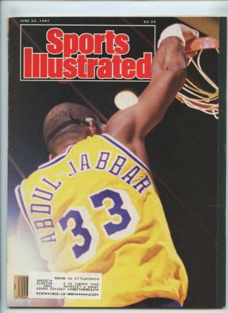 Sports Illustrated Kareem Abdul Jabbar Lakers 1987 Spinks Cooney Harvard Rowing