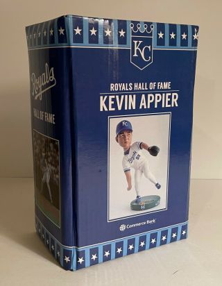 Kc Kansas City Royals Kevin Appier 2017 Bobblehead Sga Mlb Hall Of Fame Promo