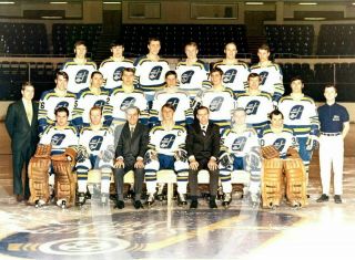 1969 - 70 Ihl Flint Generals Hockey Reprint Team Photo