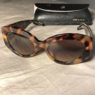 Vtg Linda Farrow Luxe Tortoise Snakeskin Oversized Sunglasses 51 19 140 France