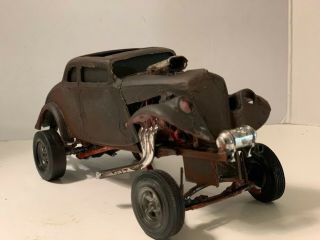 Built Model Cars - 1933 Willys Junkyard Gasser
