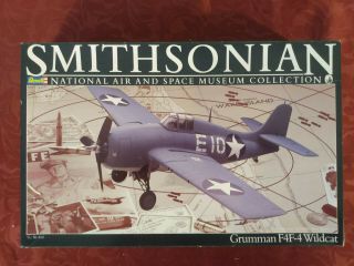 Revell Smithsonain Grumman F4f - 4 Wildcat Model Kit 4447 1/32 Scale