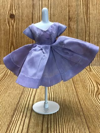 1950’s Madame Alexander Cissette Lavender Taffeta Tagged Dress Vintage