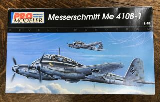 Revell Monogram 1:48 Scale Messerschmitt Me - 410 B - 1 Plastic Kit 5936 1997